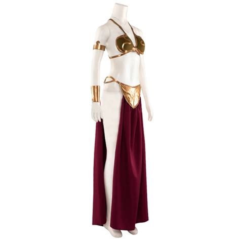 slave leia cosplay|Star Wars Princess Carrie Fisher Leia Slave Cosplay Costume